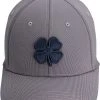 Black Clover BC Pure 2 Fitted Golf Hat For Men Grey -Golf Apparel Sales Shop unnamed file 9562
