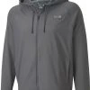 PUMA Men's Runway Full Zip Golf Hoodie Quiet Shade Heather -Golf Apparel Sales Shop unnamed file 9691