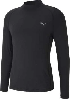 PUMA Men's Baselayer Long Sleeve Shirt Puma Black