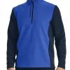 Under Armour Men's Storm Evolution Daytona Half Zip Golf Top Emotion Blue/black