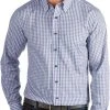 Antigua Men's Structure Long Sleeve Shirt Dark Royal/white 1 Antigua Men's Structure Long Sleeve Shirt Dark Royal/white -Golf Apparel Sales Shop unnamed file 9712