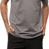 TravisMathew Men's Out For The Night Polo Heather Quiet Shade -Golf Apparel Sales Shop unnamed file 9769