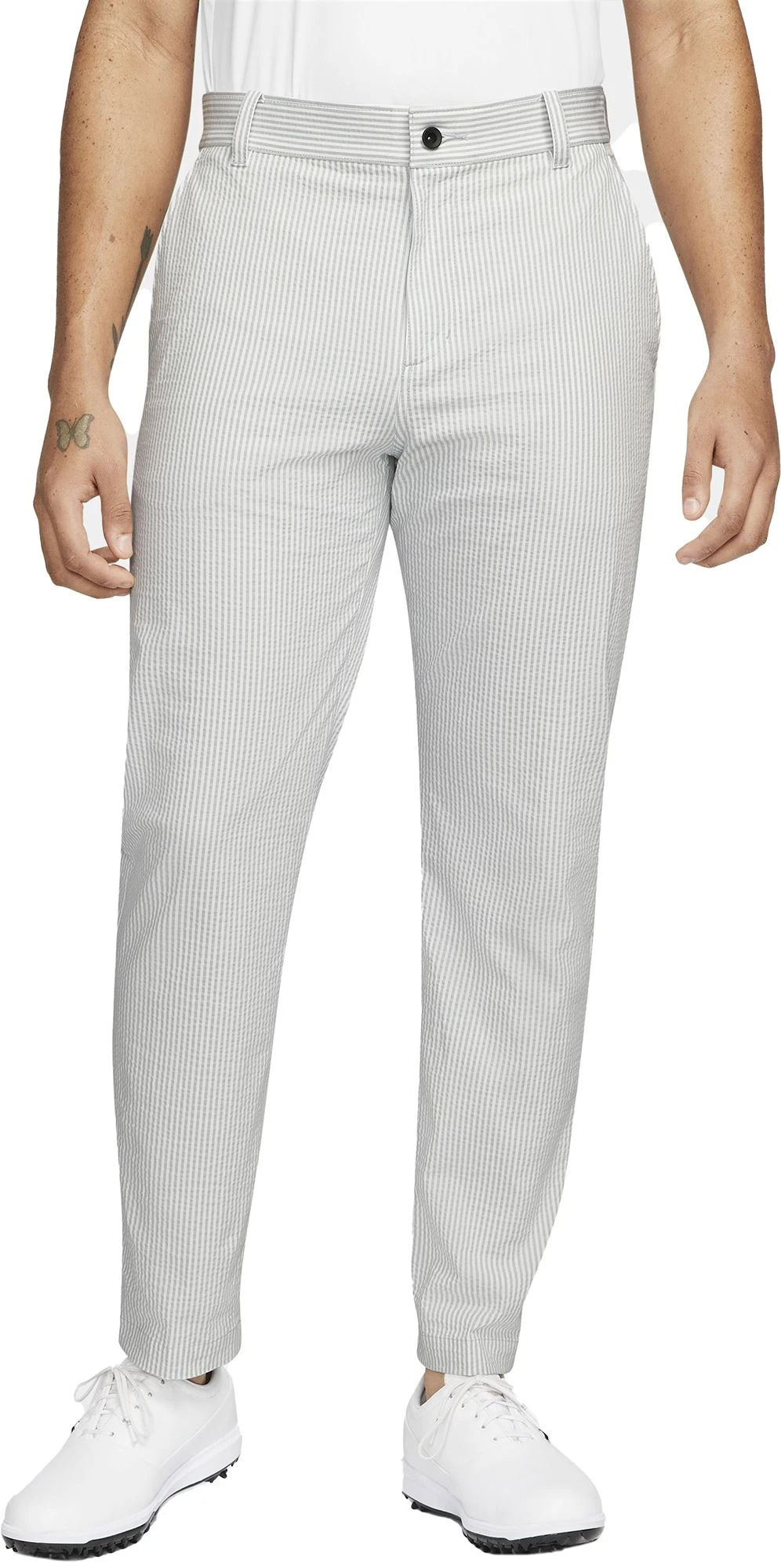 Nike Men's Dri-FIT UV Chino Golf Pants Lt Smoke Grey/white 3 Nike Men's Dri-FIT UV Chino Golf Pants Lt Smoke Grey/white