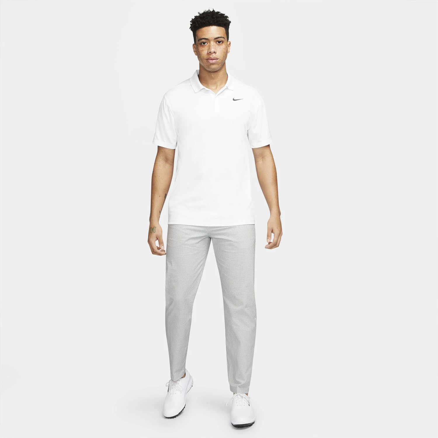 Nike Men's Dri-FIT UV Chino Golf Pants Lt Smoke Grey/white 4 Nike Men's Dri-FIT UV Chino Golf Pants Lt Smoke Grey/white - Image 2