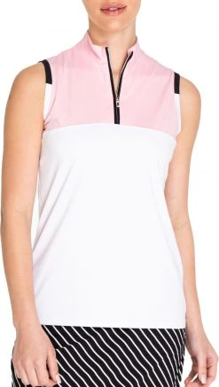 Sport Haley Women's Atlantis Sleeveless Golf Polo Sweet Pink