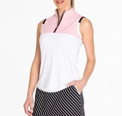 Sport Haley Women's Atlantis Sleeveless Golf Polo Sweet Pink -Golf Apparel Sales Shop unnamed file 9801