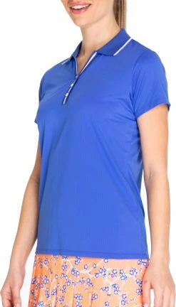 Sport Haley Women's Corona Short Sleeve Golf Polo Dazzling Blue -Golf Apparel Sales Shop unnamed file 9813