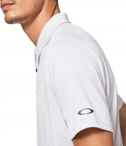Oakley Men's Against The Grain Polo White Heather -Golf Apparel Sales Shop unnamed file 9823