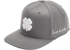 Black Clover Men's Clover Tropics Snapback Golf Hat Grey -Golf Apparel Sales Shop unnamed file 9853