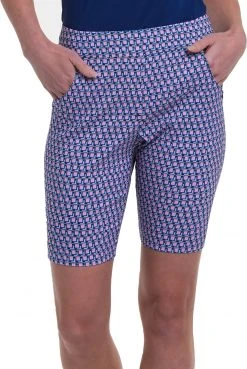 EPNY Women's Print Pull On Shorts Inky Multi