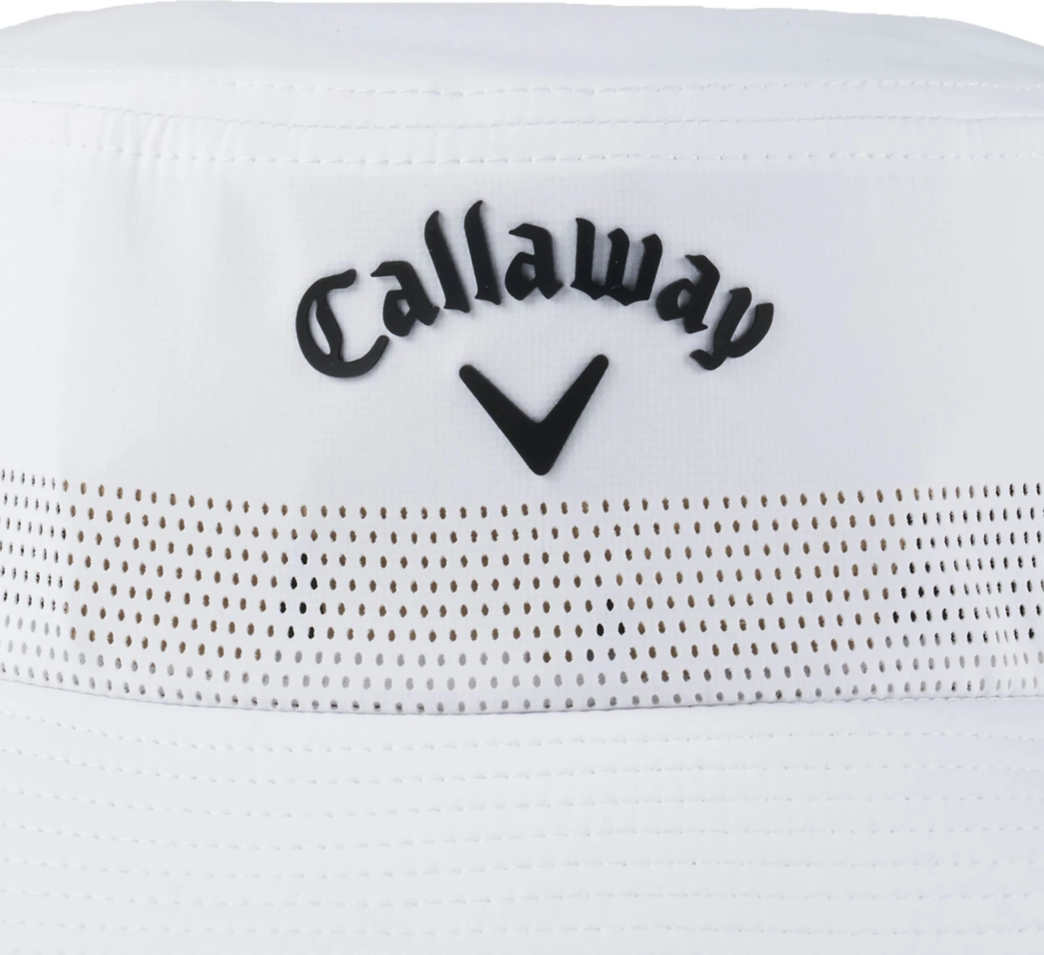 Callaway Men's CG Bucket Golf Hat White 8 Callaway Men's CG Bucket Golf Hat White - Image 6