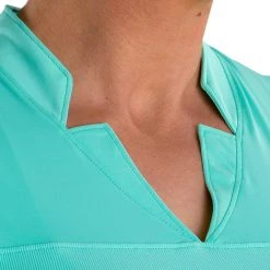 SwingDish Women's Adeline Sleeveless Golf Top Teal -Golf Apparel Sales Shop unnamed file 9979