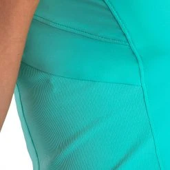 SwingDish Women's Adeline Sleeveless Golf Top Teal -Golf Apparel Sales Shop unnamed file 9980